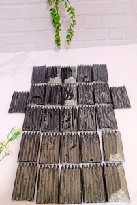 شمع قلمی مشکی 6 عددی