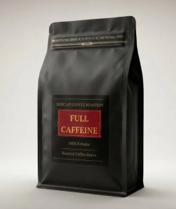 قهوه فول کافئین درکاپی روبوستا( 100 %)250 گرم