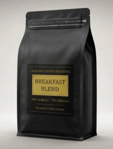 قهوه صبحانه درکاپی (عربیکا 30 % / روبوستا 70 % ) 250 گرم