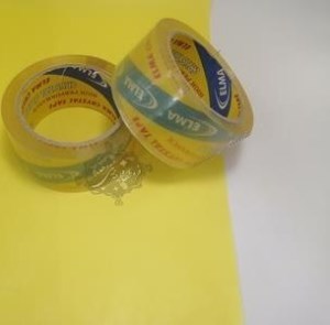 چسب پهن شفاف 90 یارد الما