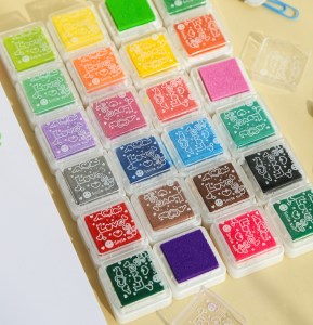 استامپ فانتزی کوچک رنگی smile sun