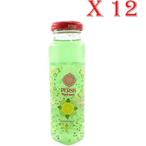 نوشیدنی تخم شربتی لیمو سکنجبین پرسیس (سن ایچ )شیشه 200 سی سی