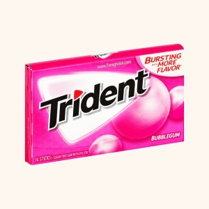 ادامس تریدنت بادکنکی 14تیکه