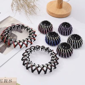 کلیپس اکاردئونی نگین دار بزرگ 9262