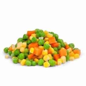 مخلوط سبزیجات منجمد کاله فله ( نخود-هویج- ذرت ) پمینا