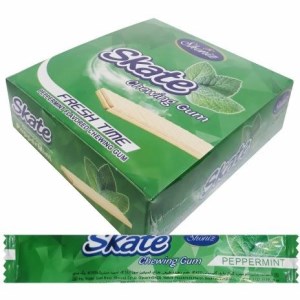 ادامس اسکیت نعنایی شونیز فروش عددی(بسته 48عددی)