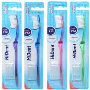مسواک هایدنت کلاسیک قابدار سلفونی 908