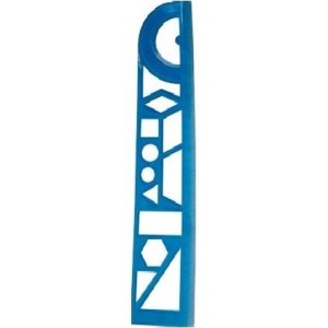 خط کش نقاله دار ژله ای فرمینو 30سانت