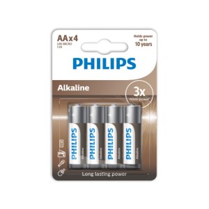 باطری قلمی فیلیپس4 عددی الکالاین