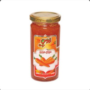 مربا هویج شیشه قدس 300 گرم