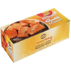 بیسکویت عصرانه گرجی با تزئین کنجد 520 گرم