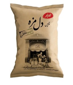 چیپس دل مزه لیمو فلفل مزمز 90 گرم 24عددی