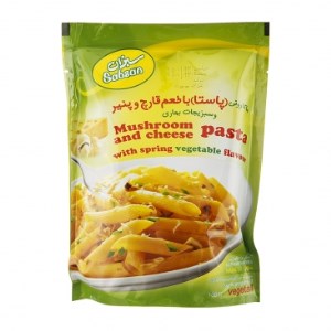 پاستا سبزان طعم قارچ و پنیر 180گرم