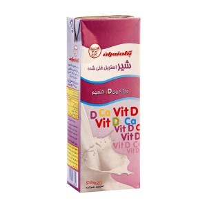 شیر استریل غنی شده با کلسیم 1 لیتر پگاه(*)