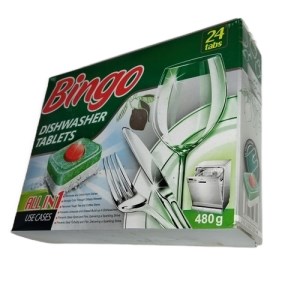 قرص ماشین ظرفشویی 24 عددی بینگو
