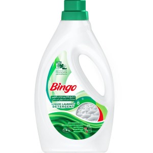 مایع لباسشویی بینگو 1000گرم (قابل استفاده برای شستشوی البسه بادست و ماشین)
