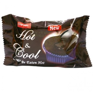 هات کول کیک براونی با مغزی کرم کاکائو درنا 65 گرم24 عددی