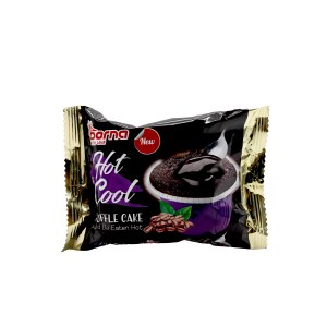 هات کول کیک براونی با مغزی کرم قهوه درنا 65 گرم24 عددی