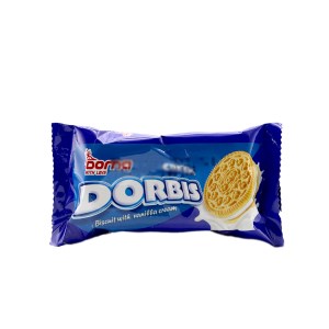 دربیس بیسکویت کرم وانیل ساده درنا 115گرم 24عددی