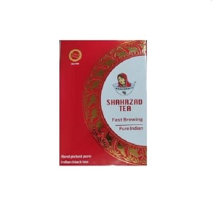 چای شکسته زود دم طلاکوب شهرزاد جعبه قرمز 400 گرم