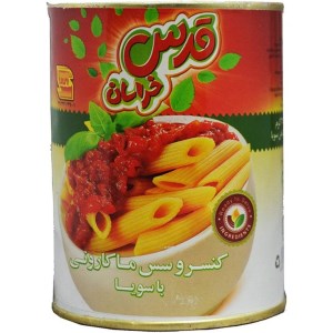 کنسرو مایه ماکارونی قدس 350 گرم