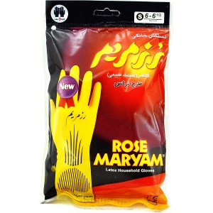 دستکش ساق کوتاه سایز S رز مریم