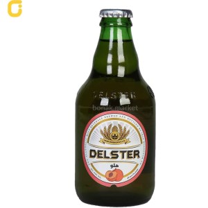 دلستر هلو بهنوش شیشه 320 میل