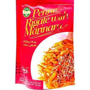 پاستا نیمه اماده پنه ریگاته با سس مارینارا تک 180گرم