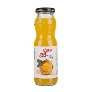ابمیوه پرتقال شیشه سن ایچ 200 سی سی