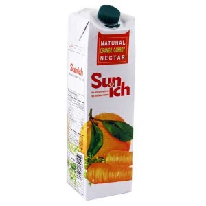 ابمیوه تتراپک سن ایچ 1لیتری پرتقال هویج