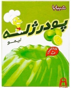 پودر ژله شیبابا لیمو 100 گرم
