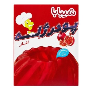 پودر ژله شیبابا انار 100گرم