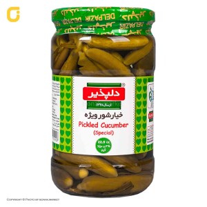 خیارشور ویژه دلپذیر 650 گرم