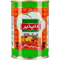 کنسرو لوبیا چیتی با قارچ دلپذیر420 گرم
