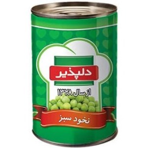 کنسرو نخودسبز دلپذیر 450 گرم