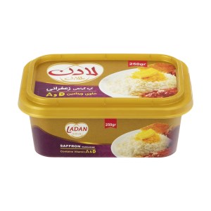 کره گیاهی زعفرانی لادن طلایی 250گرم