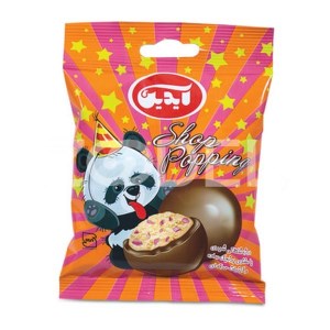 دراژه جرقه ای ایدین شکلاتی شیری با مغزی برنجک