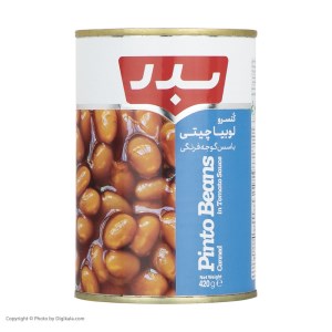 کنسرو لوبیا چیتی بدر 420 گرم