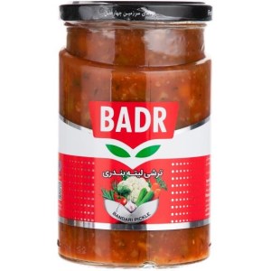 ترشی لیته بندری بدر 630گرمی