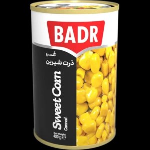 کنسرو ذرت شیرین بدر 420 گرمی