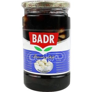 ترشی سیر گل بدر650گرم