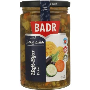 ترشی هفت بیجار بدر 630 گرم