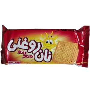 نان روغنی شیرین عسل سالمین 33گرم 90ع