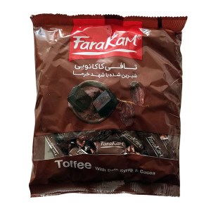 تافی قهوه کامور با شهد خرما رژیمی 200 گرم