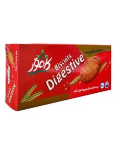 بیسکویت دایجستیو سبوس دار کامور