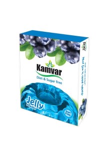 پودر ژله بلوبری کامور رژیمی 36گرم