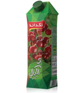 ابمیوه تکدانه البالو یک لیتر 12 عددی