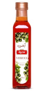 ابغوره شیشه سمیه 250 گرم