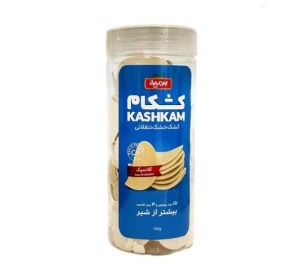 چیپس کشکام ساده استوانه ای سمیه 130 گرم