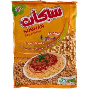 سویا بسته ای جدید سبحان 250 گرم